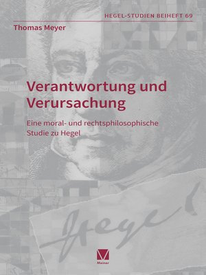 cover image of Verantwortung und Verursachung